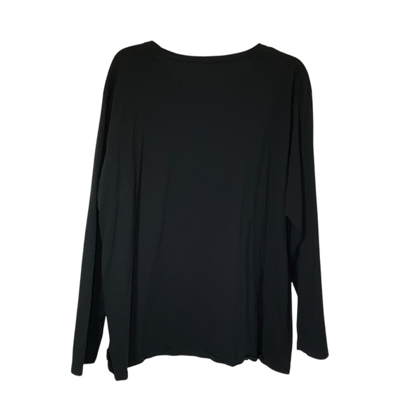 FORD  Women's plus size 2X Black with "I'm a Ford Girl" graphic long sleeve tee - Picture 2 of 3